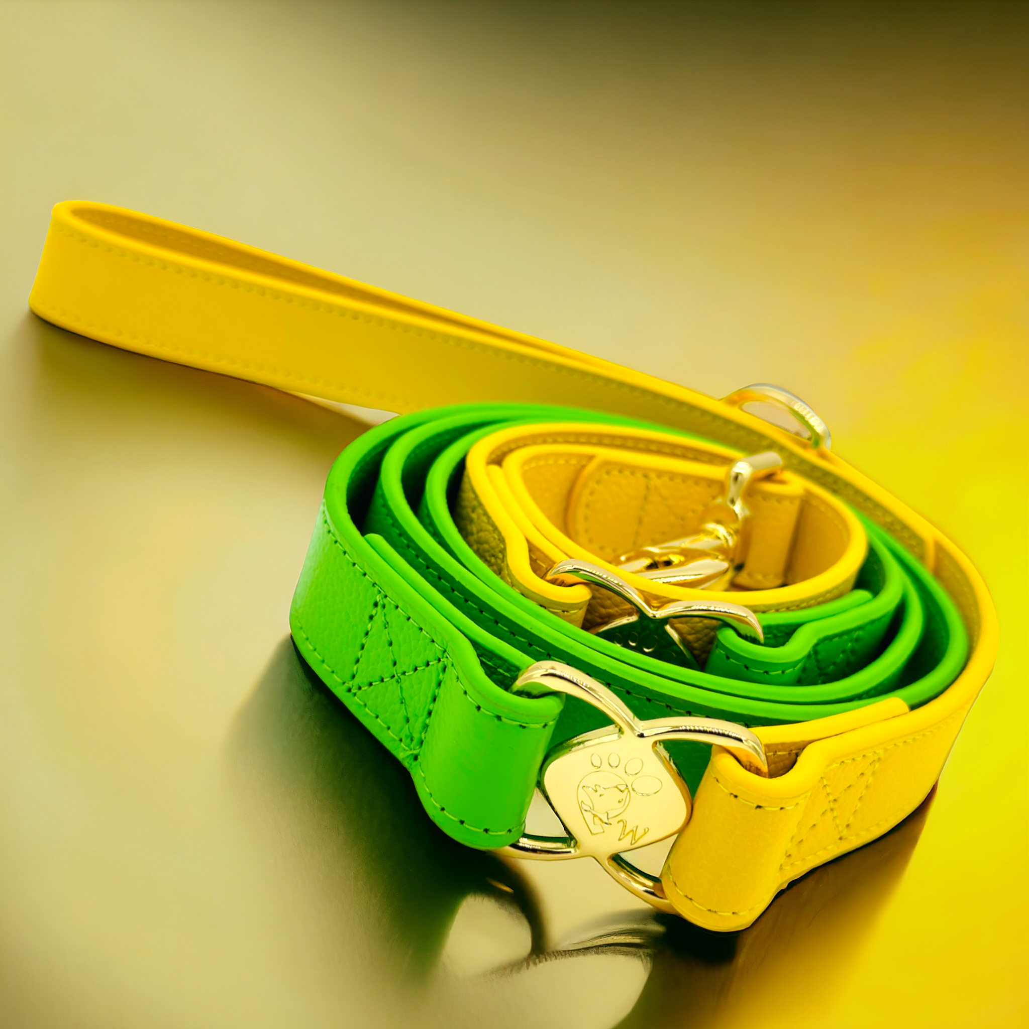 PupWiser Handmade Leather Dog Leash V2