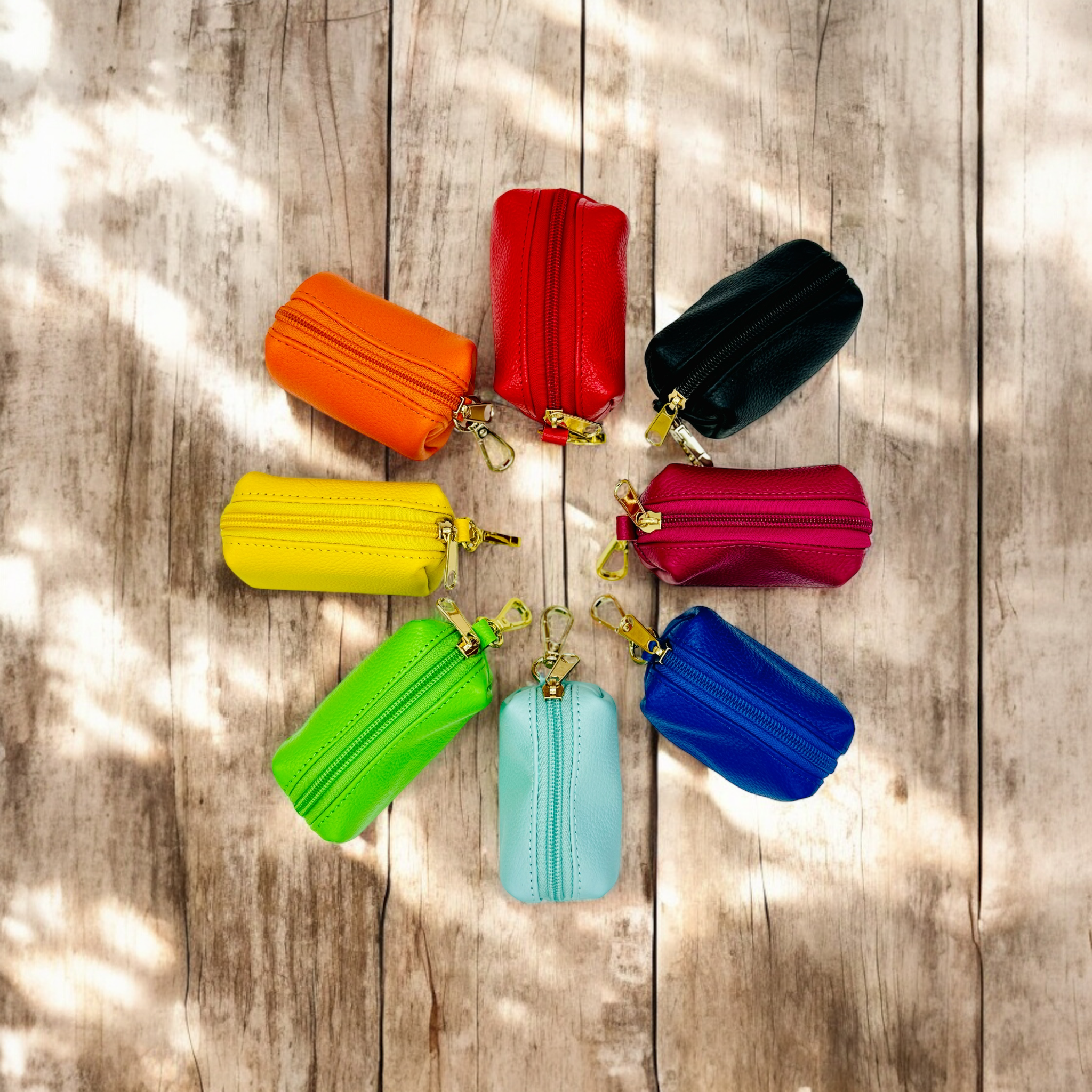 PupWiser Handmade Leather Waste Bag Holder