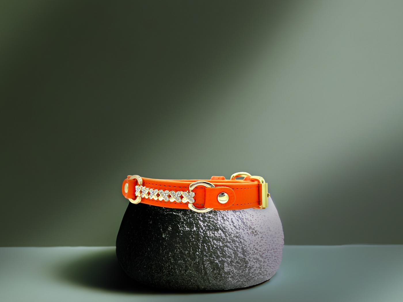 MAXIMA Handmade Leather Dog Collar