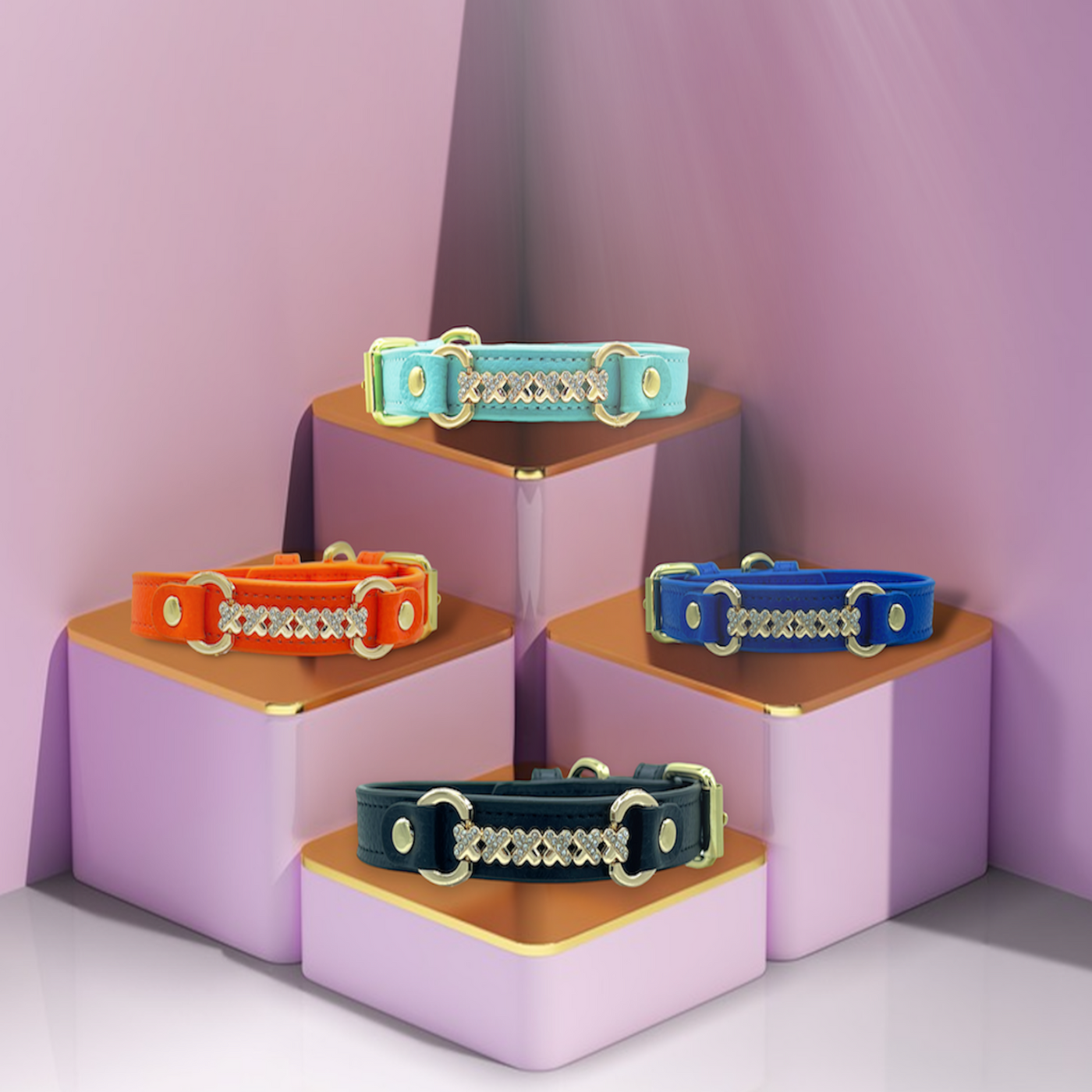 MAXIMA Handmade Leather Dog Collar