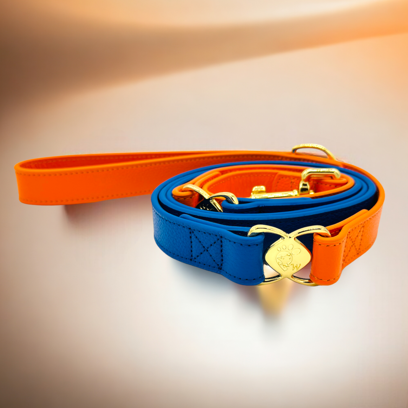 PupWiser Handmade Leather Dog Leash V2