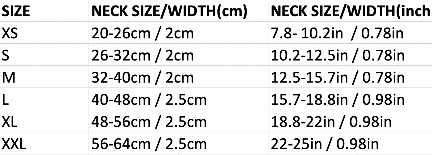 GIN Handmade Leather Dog Collar